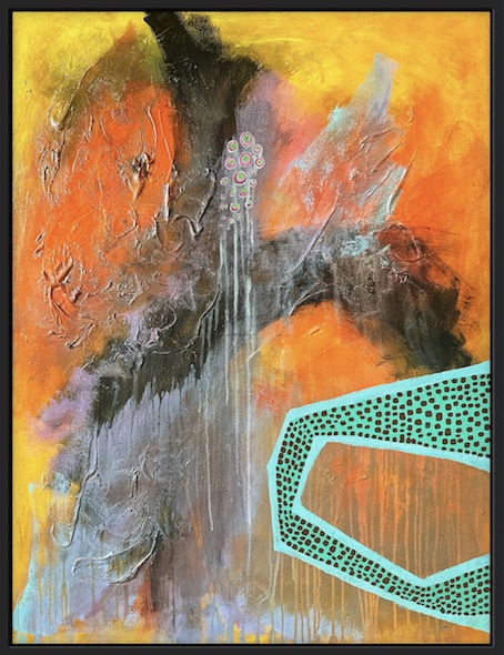 J P Bell | The Good | Earth | Eruption of Fire Opal | McAtamney Gallery and Design Store | Geraldine NZ 